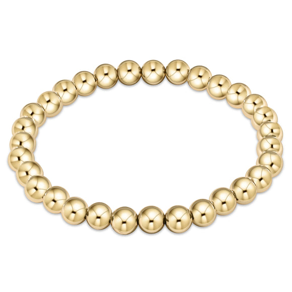 ENEWTON DESIGN ED BEXCLG6 EXTENDS - CLASSIC GOLD 6MM BEAD BRACELET