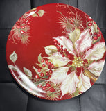 Certified International CI 36900 Winters Joy Dinner Plate 11in