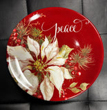 Certified International CI 36901x Winters Joy Salad Plate 9in - 4 Styles