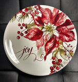 Certified International CI 36901x Winters Joy Salad Plate 9in - 4 Styles