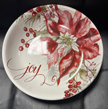 Certified International CI 36904 Winters Joy Soup/Pasta Bowl 9in - Joy