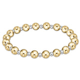 eNewton Design 26 BEXGRAMXMx Extends Grateful Mixed Metal Bracelet - 3 Sizes