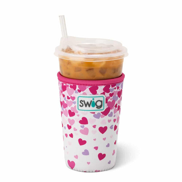 SWIG LIFE SL S302-NCUP-LV FALLING IN LOVE ICED CUP COOLIE (22 OZ)