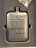 Well Told 26 36348x Historic Pocket Flask - We The People - 2 Colors