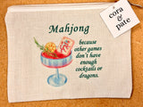 Cora & Pate 26 23MAxx Accessory Bag - 2 Mahjong Styles
