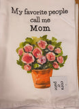 Cora & Pate 26 FSTxx Flowers & Fruit Tea Towel