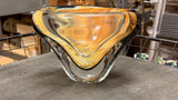 Murano Glass 26 ATGN0044 Shaded Amethyst Amber Vase