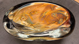 Murano Glass 26 ATGN0044 Shaded Amethyst Amber Vase