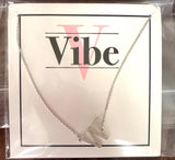Vibe Jewelry VJ VN.xx Hanging Initial on Necklace - Silver or Gold