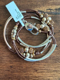 Lizzy James 23 CLB-Mx Classic Strand Wrap Bracelet - MEDIUM