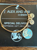 Alex And Ani 22 CBD14xx Charity by Design, Special Delivery - 3 Styles