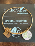 Alex And Ani 22 CBD14xx Charity by Design, Special Delivery - 3 Styles