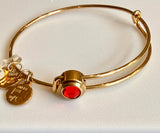 Alex And Ani 22 SSEWBxx Sacred Stud Wire Bangle