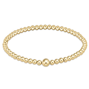 ENEWTON DESIGN ED BBANCLG4 CLASSIC GOLD 4MM BEAD BANGLE