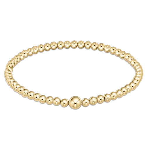 ENEWTON DESIGN ED BBANCLG4 CLASSIC GOLD 4MM BEAD BANGLE