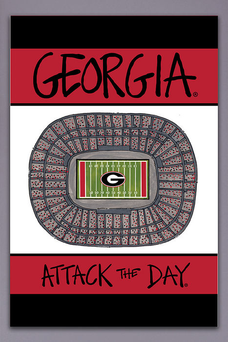 Magnolia Lane ML 20163 UGA Stadium Flag