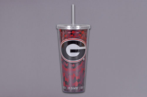 Magnolia Lane ML 40106 UGA Tie Dye Tumbler