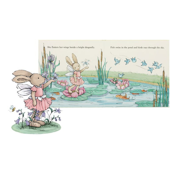 Jellycat Inc JI BK4LOTBF Lottie Fairy Bunny Book