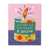 Compendium CD 11174 Birthday Card "Just that much bolder & brighter & wiser."