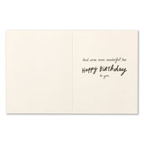 Compendium CD 11174 Birthday Card "Just that much bolder & brighter & wiser."