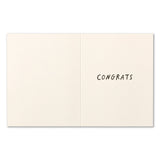 Compendium CD 11184 Congratulations Card "The best news!"