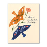 Compendium CD 10841 "What a Wonderful Feeling" Friendship Card