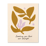 Compendium CD 11185 "Sending you Love and Strength" Get Well Card