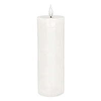 WING TAI TRADING WTT LXS13407T MEDIUM WHTIE REALISTIC VOTIVE LED CANDLE - TS