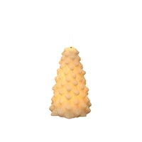 WING TAI TRADING WTT SMALL WHITE LED CHRISTMAS TREE CANDLE - TS