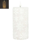 Wing Tai Trading WTT LXS5909x White Snowflake LED Pillar - 2 Sizes