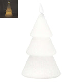 Wing Tai Trading WTT LXS59104T-xx White Tiered Tree LED Candle - 2 Sizes