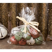 Wing Tai Trading WTT MXD96124 PACK OF 12 RED, WHITE & GREEN BELLS -SMALL