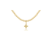 eNewton Design 26 N17BECLG2 17" Choker Beaded - Classic Gold - 6 Styles