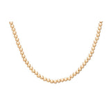 eNewton Design 26 N17BECLG2 17" Choker Beaded - Classic Gold - 6 Styles