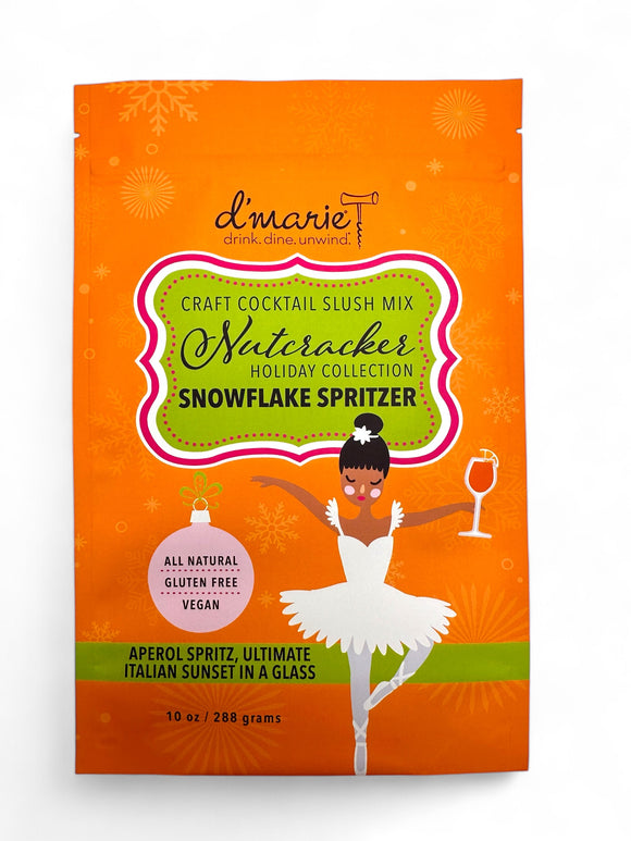 d'Marie Inc DI NCC02 Nutcracker Snowflake Spritzer Cocktail Slush Mix 10oz