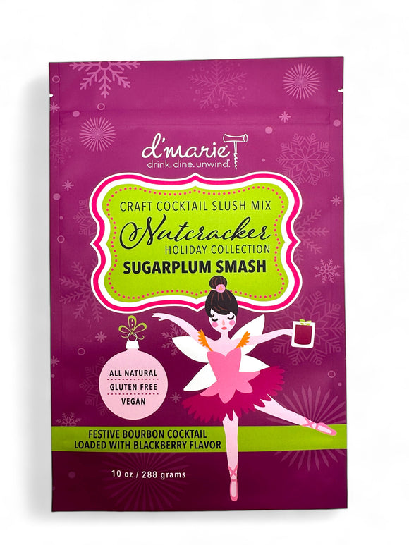 d'Marie Inc DI NCC03 Nutcracker Sugarplum Smash Cocktail Slush Mix 10oz