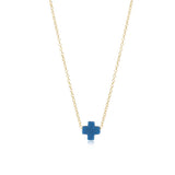 eNewton Design 26 N16GSCxx	16" Necklace Gold - Signature Cross - 8 Styles