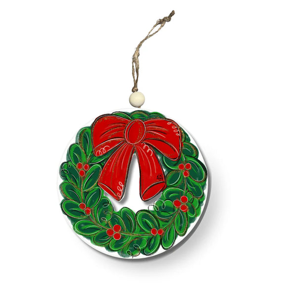 DK Designs DK O1044 Christmas Wreath Ornament