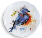 Demdaco 3005051491x Songbirds Appetizer Plate - 4 Styles