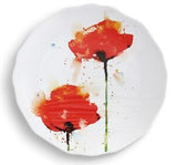 Demdaco 3005051489 Floral Appetizer Plate - 4 Styles