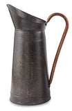 Mud Pie MP 4554014xx Tin Pitcher - 3 Sizes