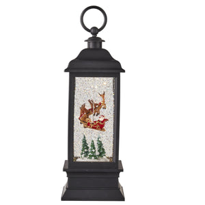 Raz Imports Santa Flying Animated Water Lantern