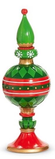 Raz Imports RZ 4510545 Witch Eye Finial Candle Holder, 14.5in