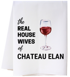 Southern Sisters Home SSH 22FSTRHWCTxx Real Housewives Wine Towel - 9 Towns