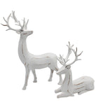 Wing Tai Trading WTT RXF39135 White Resin Deer - 2 Styles