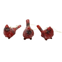 Wing Tai Trading WTT RXF39146-3A RESIN CARDINAL ORNAMENT - TS