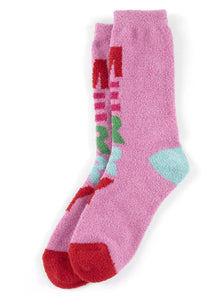 Shiraleah SL 35-97-035PI Merry Socks, Pink