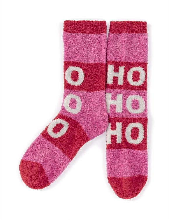 Shiraleah SL 35-97-052PI Ho Ho Ho Socks, Pink