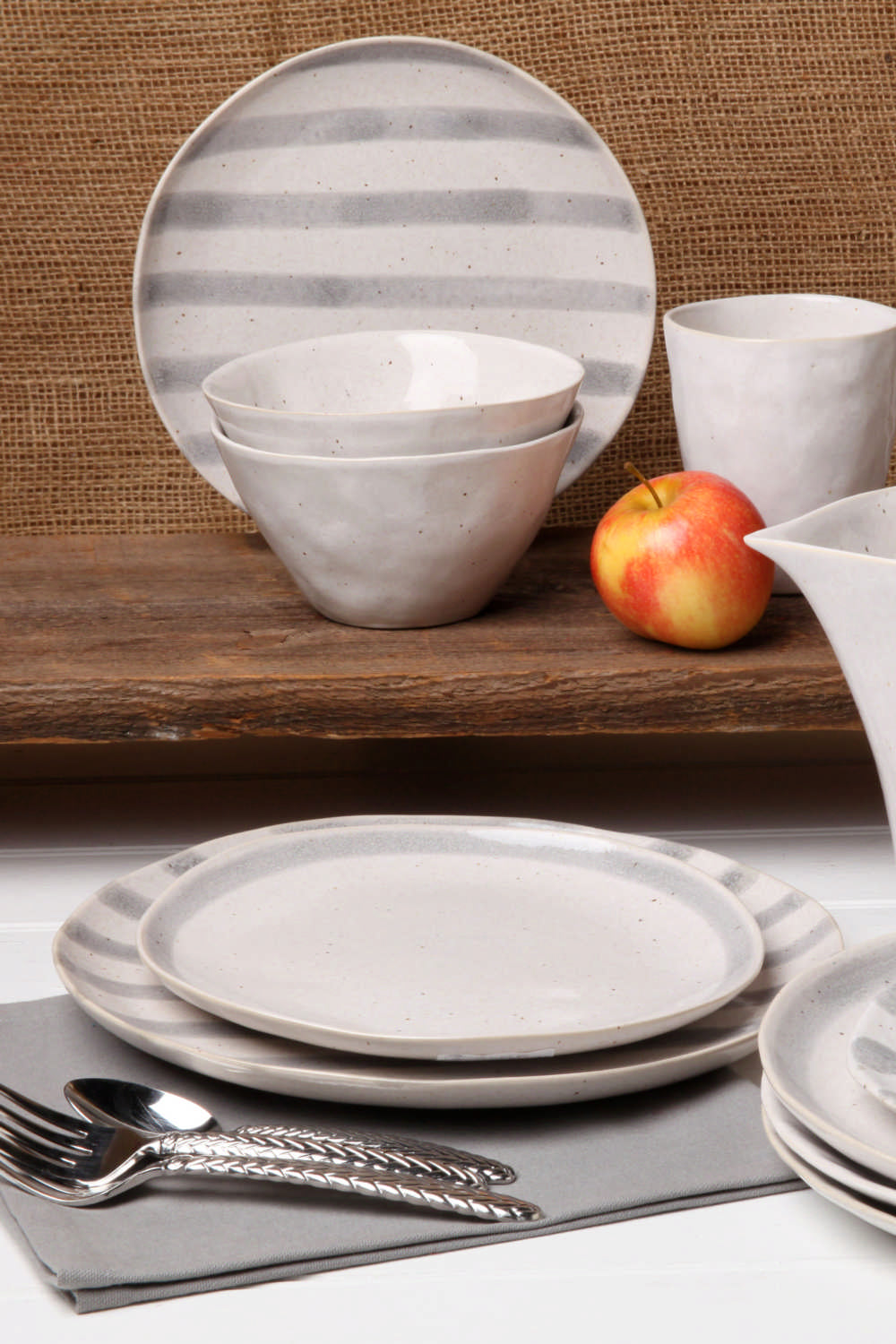 Casafina Stoneware "Spot On" Individual Pasta Bowl