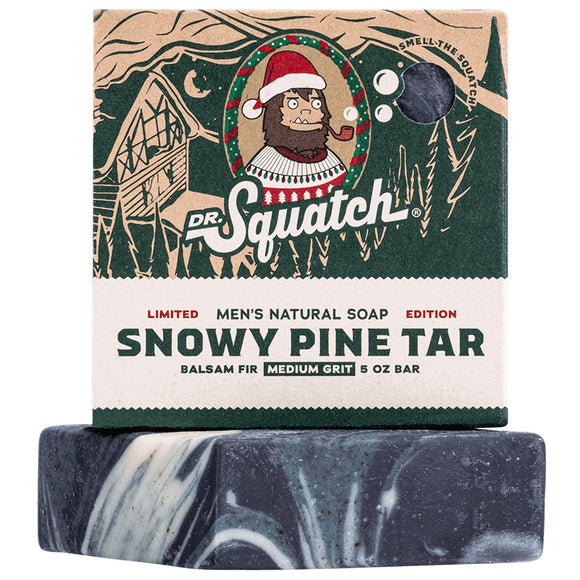 Dr. Squatch DS WH-BAR-SPT-01 Snowy Pine Tar